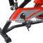 Soozier Pro Upright Stationary Exercise Cycling Bike w/ LCD Monitor - Black and Red