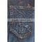 Biker Jeans Blue Denim jeans pantalon (LOTK026)