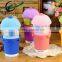 colorful of children drinking cup cartoon Silicone Cup Sleeve