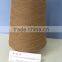 100% Chinese sheep cashmere yarn,14/1NM, dyed brown color