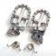 100% CNC Machined aluminum Dirt bike MX Foot Peg