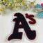 Custom Wholesale Chenille Self Adhesive Patches for Clothing Embroidery Towel
