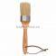 Round Paint Brush Wax Brush Chalk Paint and Wax Brush with 2 Inches