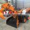 China mini tractor excavator underground working underground mining loader