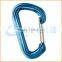 Fashion High Quality zinc coated carabiner with safety nut and screw