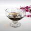 bowknot design glass salad bowl icecream glass cup icecream glass bowls