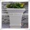 Fiberglass Hot Sale Square Balcony Flower Plant Pot