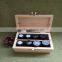 Upscale recycled decorative discount enjoyable Essential oil wooden storage box for 8 small 5 ML bottles with hinges wholesale