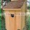 top quality outdoor cheap eco-friendly wooden bird house,unfinished wooden bird house for sale