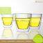 Decorative Unbreakable Borosilicate Double Wall Milk/Beer Glass Cup