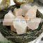 Resin bird nest shaped rock natural crystal salt lamps