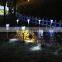 24pk Stainless Steel Glass Lens Solar Garden Lawn LED Path Light