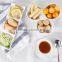 High quality 26*9*4 white ceramic soap dish set