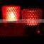 glass color pearl tealight candle holders