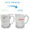 custom made Cold Color Change Glass Beer Mugs