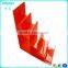 Popular acrylic purse display stand, acrylic wallet display stand for supermarket wholesale