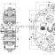 Customised grain transmission gearbox