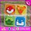 2017 Manufacturer of new kids animal toy wooden jigsaw puzzle maker W14D028