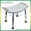 Bathtub Adjustable Shower Chair Seat Bench