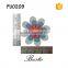 PU0209 leather flower shoe accessories &fashion shoe accessories