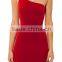 Hot Girl Sexy Night Club One Shoulder Bodycon Dress of Velvet HSD2192