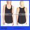 Simple design comfortable sleeveless vest short stylish cotton tank tops