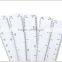 Kearing Brand 5pcs combination plastic scale ruler for engineering #8500-5