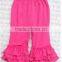 2016 chinese product Wholesale and EXW price 100%cotton pants with ruffle for baby kids as legging for winter