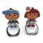 Removable glue 360 Rotation Zinc Alloy Stand Ring Holder for Mobile