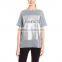 2017 fashion woman printed t-shirt summer t-shirt casual woman wear