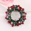 Zm53218a Latest New Brooch Design Flower Christmas Garland Brooches