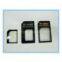 Nano SIM Card to Micro/Stander/ full SIM Card Tray Adapter Holder For iPhone 5