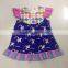 wholesale printed ruffle remake child clothes