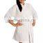 60/40 Cotton Polyester Waffle Weave Kimono Spa Bath Robe With Embroidery logo Mother Day Gift Cheap