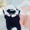 B22152A Newest summer baby girls leisure cotton pleated dress