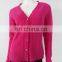 Hot Selling Fashion Cashmere /Wool cardigan winter season cashmere sweater women