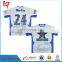 High quality 100%polyester team baseball T-shirts dry fit sublimation baseball jerseys
