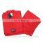 Red color taekwondo clothing uniform dobok