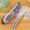 Factory outlet gentle forest style vintage canvas pencil bag