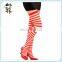 Cheap Ladies Striped Thigh High Tights Sexy Pantyhose HPC-0990