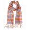 Wholesale yarn dyening tartan check plaid pashmina shawl fashion scottish ladies winter cashmere scarf