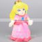 wholesales Super Mario cartoon character plush toys princess doll