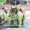 KAWAH Park Animal Kiddie Rides Remote Control Walking Animatronic Dinosaur Rides