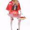 SK29 sexy womens halloween dresses fairytale little red riding hood cosplay adult costume