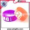 Hot sale delicate custom interchangeables montre bracelet en silicone