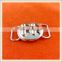 2016 decorative metal strap clip buckles /metal buckles/fashion gold buckle for garments/bag