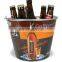 customized factory stainless steel tin beer ice bucket with cheap price