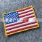 custom embroidery flag patch, custom usa flag patch