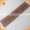 Custom sewn on embossed pu leather patch label with laser cut for clothes