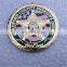 Antique silver plating dragon patern antique coin custom